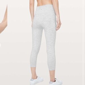 Lululemon wunder under leggings crop luxtreme 21” 12